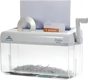 A4 Portable Hand Paper Shredder 3-in-1 Household M l Shredder Document File CD Credit Card Cutting Tool for Home Office School Use Multicolor One Size