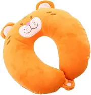 Cabilock Travel Neck Pillow Cute Tiger Neck Pillow U-Shaped Car Sleeping Pillow Neck Head Chin Support Pillow for Airplane Car Train, Travel Accessories