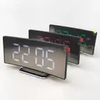 Useful Alarm Clock Bedroom Desk Noiseless Time Decoration Design Display