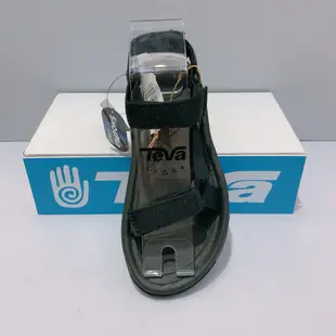 TEVA HURRICANE 女生 黑色 經典織帶 基本款 魔鬼氈 雨鞋 涼鞋 1019235BLK