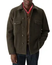 Buck Mason Felted Wool Field Shirt
