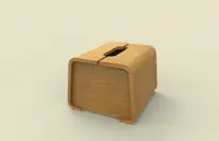 在飛比找誠品線上優惠-META Design Tetrad手工木質面紙盒/ 白橡木