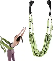 Yoga Stretching Strap, Aerial Yoga Rope, Non-slip Back Leg Stretcher Training Tool, Yoga Straps for Stretching, Ballet Foot Stretcher, Gymnastics Equipment for Home Girls