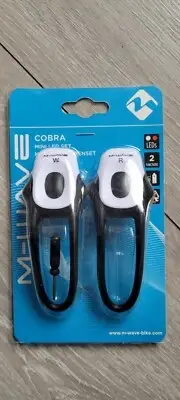 M-wave Cobra Bike Light Set Bicycle Lights