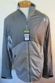 NWT Under Armour Mens UA So Fresh Warm Up Jacket XL Grey MSRP$100