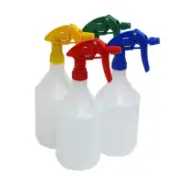 Multipurpose Plastic Spray Bottles with Trigger Cleaning Gardening 5 Pack