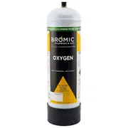 Bromic 2.2L Disposable Oxygen Gas Cylinder