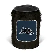 Penrith Panthers NRL FLUFFY Beer Can Bottle Cooler Stubby Holder