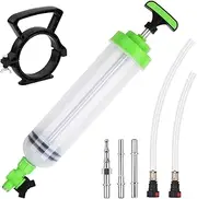 SWANLAKE 1500ML Fluid Extractor, Waste Oil Extraction & Fill Pump, Fluid Syringe Pump Manual Suction Vacuum Fuel Car Transfer