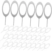 LRXIYODE Stainless Steel Sim Ejector Pin Tool Mini Sim Extractor for Mobile Phones Universal Sim Card Removal Tool Portable Easy to Use
