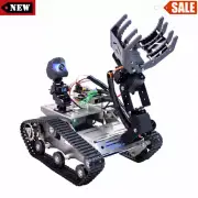 XIAOR GEEK TH Robot Car Kit for Raspberry Pi 4B 4G Motherboard + A2 Robotic Arm