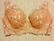Soma Sensuous 34D Longline Plunge Bra Rose Blush