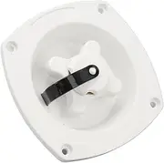 Wall Mount Pressure Regulator, Pressure Regulated Water Entry Leakproof Built in Check Valve ABS 100PSI to 45 PSI Long Lasting for RV (White)