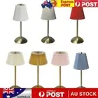 Cordless Table Lamp Small Night Light Portable Metal Desk Lamp for Bedroom Study
