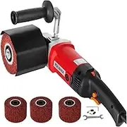 1200W 110 Burnishing Polishing Machine With 4 Wheels and 2 Carbon Brushes 3000RPM Corded Electric For Sanding Finishing