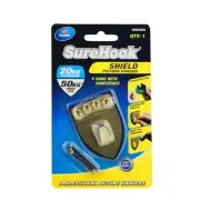 Zenith 20 / 50kg Brass Plated SureHook Shield Picture Hanger