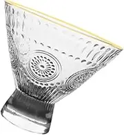 ABOOFAN 1pc Ice Cream Cup Dessert Cups Flute Dessert Serving Cup Cooling Bowl Dessert Goblet Glasses Trifle Bowl Milk Container Milk Juice Glass Soda Milk Jug Lead- Crystal re-usable