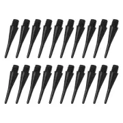150Pcs Plastic Dart Tips,Game 2BA Thread Soft Darts Tips Replacements Black