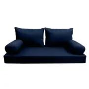 *COVER ONLY*-Style 2 Daybed Mattress Bolster Pillow Covers Knife Edge Twin-AD101