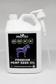 Provex Australia Premium Hemp Seed Oil for Horses | Comes with No Mess Pump | 100% Australian Grown Hemp Seed Oil | Joint Health & Mobility | Skin & Coat | Behaviour | Healthy Gut & Immune System