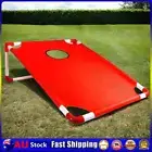 Corn Hole Game with 6 Bags Toss Games Outdoor Yard Beach BBQ Camping Lawn Game