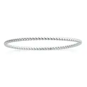 Sterling Silver 65mm Ball Bangle