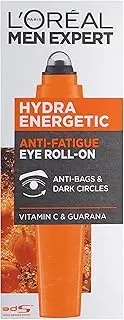 L'Oreal Men Expert Hydra Energetic Eye Roll-On, Multicolor, 10 Ml