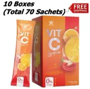 10X Wink White W Vit C Lycopene Powder Drink Bright Skin Reduce Dark Spots Fight
