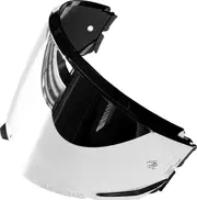 Nolan N120-1, shield mirrored , color: Silver-Mirrored , size: XXS-M