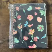 NEW Coach Dreamy Land Navy Floral Print Spiral Notebook