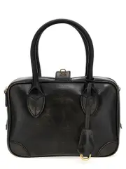 [Golden Goose] Golden Goose-Vita Bag Borse A Mano Nero-Donna OS