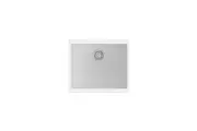 CARYSIL Enigma N100S Granite Kitchen Sink - 530 x 460mm Single Bowl - White - Top/Under Mount