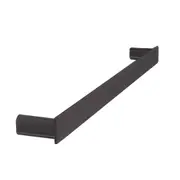 The Gabe 600/800mm Single Towel Rail Gun Metal
