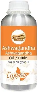 Crysalis Ashwagandha Pure Essential Oil (Withania somnifera) Steam Distilled Essential Oil 5000ml
