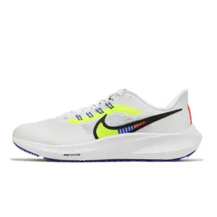 Nike 慢跑鞋 Air Zoom Pegasus 39 NN GS 大童鞋 女鞋 白 螢光黃 小飛馬 運動鞋 DM4015-100