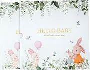Baby Memories Books | Record Book Journal Milestone Scrapbook for Baby's First Year | Milestone Book for Baby, Meaningful, Exquisite Tracker to Capture Milestones