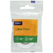 J.Burrows Recycled Clear Tape Roll 12mmX25m