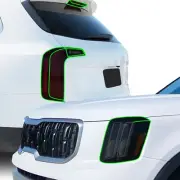 Fits Kia Telluride 2023-2025 Head Tail Light Precut Smoked PPF Tint Film (for: Kia)