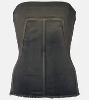 [Rick Owens] Rick Owens Denim corset AU 14 grey