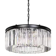 Serene 6L Pendant Light Black | Telbix Lighting