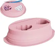 Nail Bowl - Nail Soaking Bowl | Nails Soaking Plate | Silicone Nails Remover Soak Off Bowls | Finger Polish Dip Powder Remover Bowls | Professional-Grade Soaker Container Hand Bath Tray Cleaning Tool