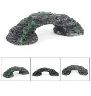 3pcs Aquarium landscaping turtle basks in the sun climbing platform resin bridge