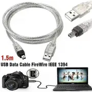 For Mini DV MiniDV USB Data Cable FireWire IEEE 1394 HDV Camcorder to Edit PC Walkbee