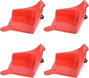 4 PCS Hose Guide，used for Car Washing Hose Roller Guide，hose Guides Can Prevent the Hose of the High Pressure Cleaning Machine from Getting Stuck Under the Tire，car Wash Accessories，Red