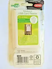 Multislot USB Card Reader - Ultra portable [ SD, SD-HC, MMC, RS-MMC, Micro SD. 7