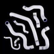 For Mini Cooper S R55 R56 R57 1.6 Turbo White Silicone Radiator Heater Hose Kit (for: Mini)