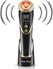 Radio Frequency Facial Machine with EMS - Anti-Aging Skin Tightening Rejuvenation Skin Care Eqipment Home Use,5 in 1 Light Therapy for Wrinkles Lifting High Frequency Face Massager.