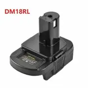 DM18RL USB+Type-C Battery Adapter Repair Parts For Dewalt 18V Convert For Ryobi