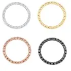 Yellow, Rose,White Black Gold Tone Bezel for Rolex Date Just Day Date Watch 34mm