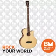 Tanglewood Winterleaf Acoustic Bass Cutaway Natural Gloss Spruce / Mahogany